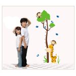 Casa si Gradina - Decoratiuni - Stickere decorative - Sticker decorativ, masuratoare cu animalute  150 cm, 112STK - Infinity.ro