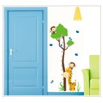 Casa si Gradina - Decoratiuni - Stickere decorative - Sticker decorativ, masuratoare cu animalute  150 cm, 112STK - Infinity.ro
