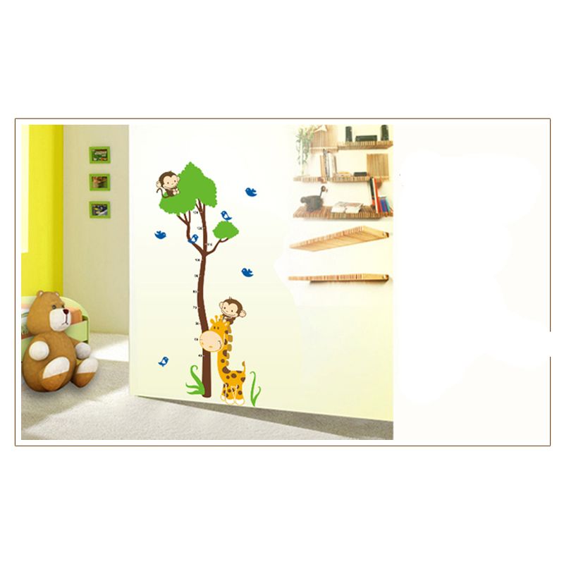 Casa si Gradina - Decoratiuni - Stickere decorative - Sticker decorativ, masuratoare cu animalute  150 cm, 112STK - Infinity.ro