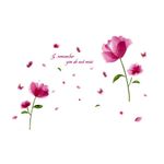 Casa si Gradina - Decoratiuni - Stickere decorative - Sticker decorativ, Flori mov, 176 cm, 733STK - Infinity.ro
