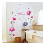 Casa si Gradina - Decoratiuni - Stickere decorative - Sticker decorativ, Flori mov, 176 cm, 733STK - Infinity.ro