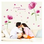 Casa si Gradina - Decoratiuni - Stickere decorative - Sticker decorativ, Flori mov, 176 cm, 733STK - Infinity.ro