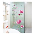 Casa si Gradina - Decoratiuni - Stickere decorative - Sticker decorativ, Flori mov, 176 cm, 733STK - Infinity.ro