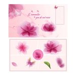 Casa si Gradina - Decoratiuni - Stickere decorative - Sticker decorativ, Flori mov, 176 cm, 733STK - Infinity.ro
