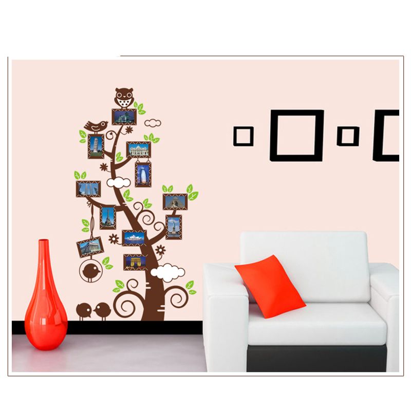 Casa si Gradina - Decoratiuni - Stickere decorative - Sticker decorativ, pom cu 11 rame foto 110 cm, 114STK - Infinity.ro