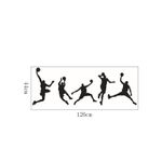 Casa si Gradina - Decoratiuni - Stickere decorative - Sticker decorativ, Baschetbalisti, 126 cm, 811STK - Infinity.ro