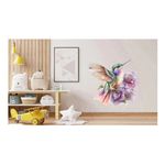 Casa si Gradina - Decoratiuni - Stickere decorative - Sticker decorativ, Pasarea Colibri, Multicolor, 60 cm, 1271STK-6 - Infinity.ro