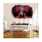 Casa si Gradina - Decoratiuni - Stickere decorative - Sticker decorativ, Gaura in perete 3D, Anime, 85 cm, 1015STK - Infinity.ro