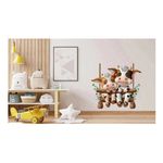 Casa si Gradina - Decoratiuni - Stickere decorative - Sticker decorativ, Vacute, Maro, 63 cm, 1267STK - Infinity.ro