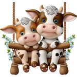 Casa si Gradina - Decoratiuni - Stickere decorative - Sticker decorativ, Vacute, Maro, 63 cm, 1267STK - Infinity.ro