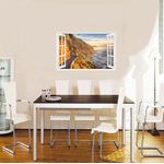 Casa si Gradina - Decoratiuni - Stickere decorative - Sticker decorativ, Fereastra 3D, Sosea, 85 cm, 661STK - Infinity.ro