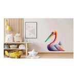 Casa si Gradina - Decoratiuni - Stickere decorative - Sticker decorativ, Pelican, Multicolor, 72 cm, 1260STK - Infinity.ro