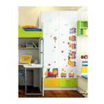 Casa si Gradina - Decoratiuni - Stickere decorative - Sticker decorativ, Trenulet cu animale, 158 cm, 716STK - Infinity.ro