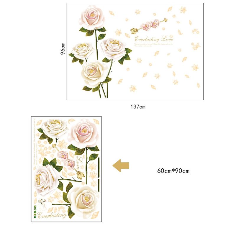 Casa si Gradina - Decoratiuni - Stickere decorative - Sticker decorativ, Trandafiri, 137 cm, 789STK - Infinity.ro