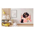 Casa si Gradina - Decoratiuni - Stickere decorative - Sticker decorativ, Mica Printesa, Roz, 71 cm, 1282STK-3 - Infinity.ro