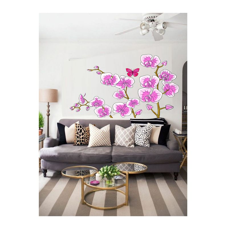 Casa si Gradina - Decoratiuni - Stickere decorative - Sticker decorativ, Orhideie, 150 cm, 399STK-4 - Infinity.ro
