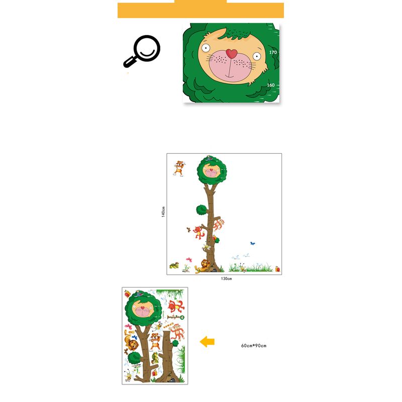 Casa si Gradina - Decoratiuni - Stickere decorative - Sticker decorativ, masuratoare in forma de pom  140 cm, 126STK - Infinity.ro