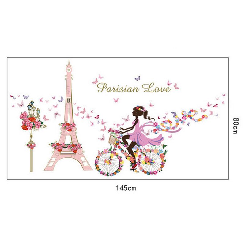 Casa si Gradina - Decoratiuni - Stickere decorative - Sticker decorativ, Parisian Love 145 cm, 157STK - Infinity.ro