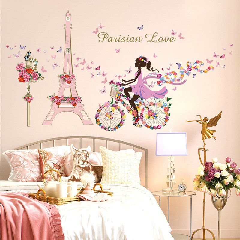 Casa si Gradina - Decoratiuni - Stickere decorative - Sticker decorativ, Parisian Love 145 cm, 157STK - Infinity.ro