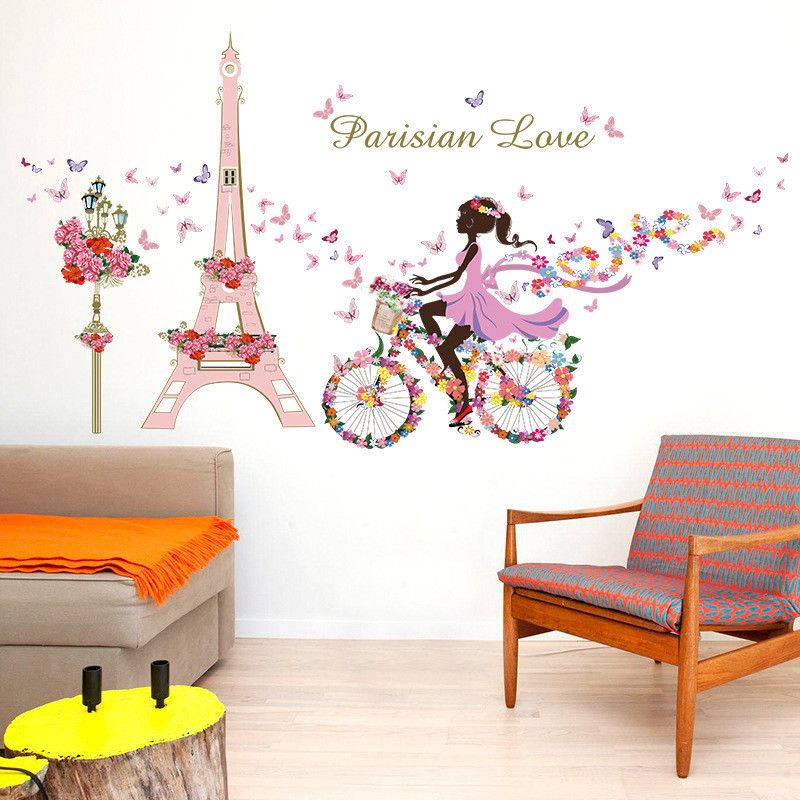 Casa si Gradina - Decoratiuni - Stickere decorative - Sticker decorativ, Parisian Love 145 cm, 157STK - Infinity.ro