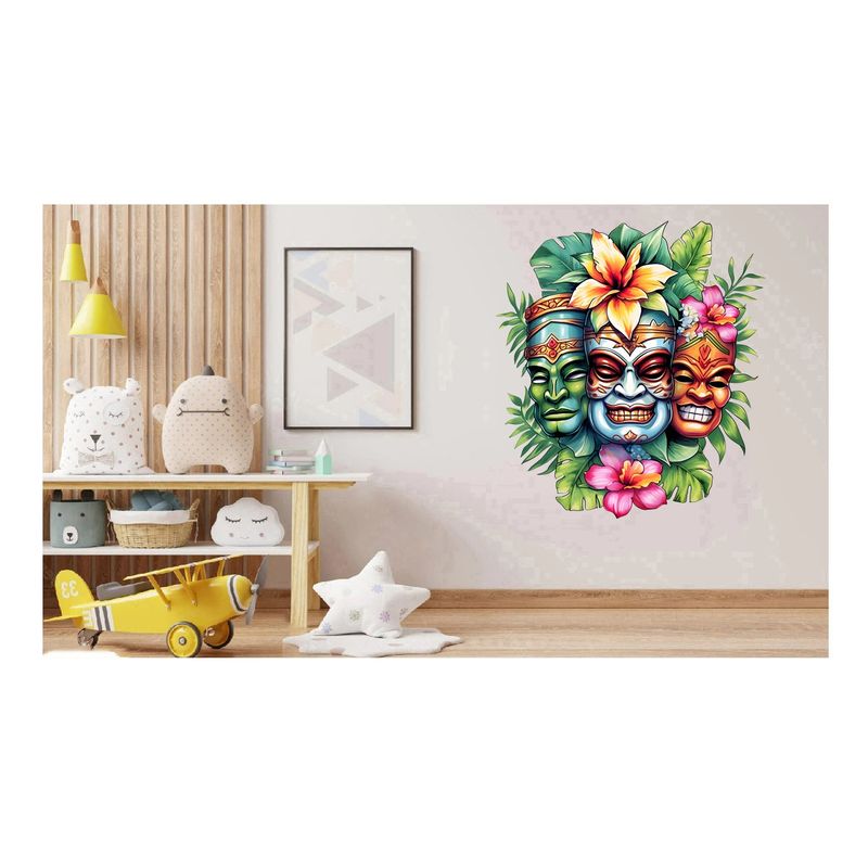 Casa si Gradina - Decoratiuni - Stickere decorative - Sticker decorativ, Masca, Multicolor, 68 cm, 1288STK-5 - Infinity.ro