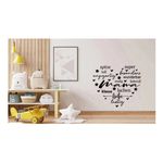 Casa si Gradina - Decoratiuni - Stickere decorative - Sticker decorativ, Mama, Negru, 68 cm, 1238STK - Infinity.ro