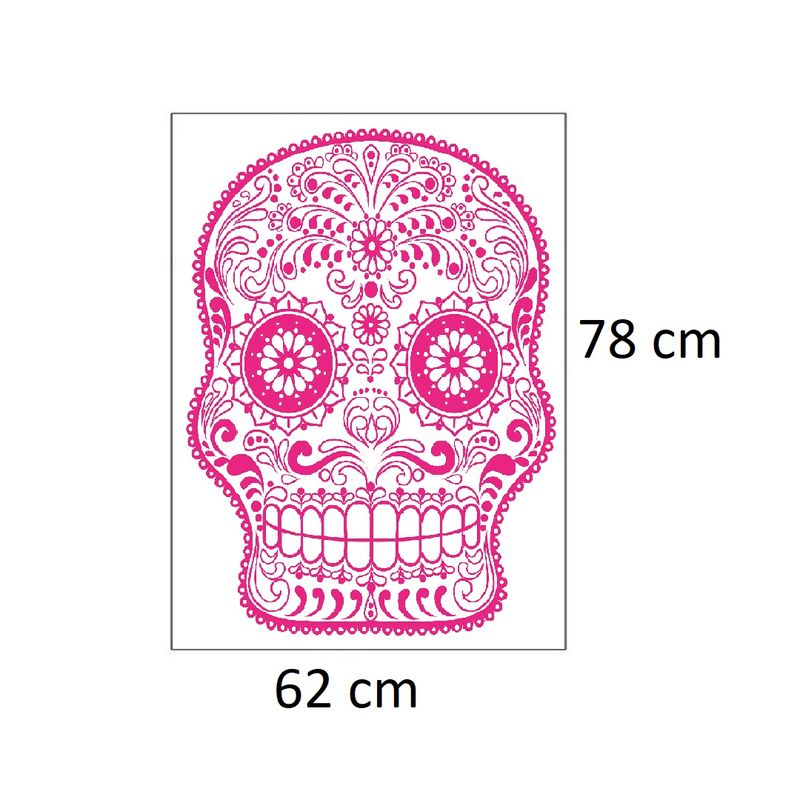 Casa si Gradina - Decoratiuni - Stickere decorative - Sticker decorativ, Skull, 78 cm, 216STK-16 - Infinity.ro