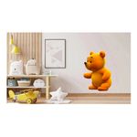 Casa si Gradina - Decoratiuni - Stickere decorative - Sticker decorativ, Ursul Pooh, Galben, 85 cm, 12278TK - Infinity.ro