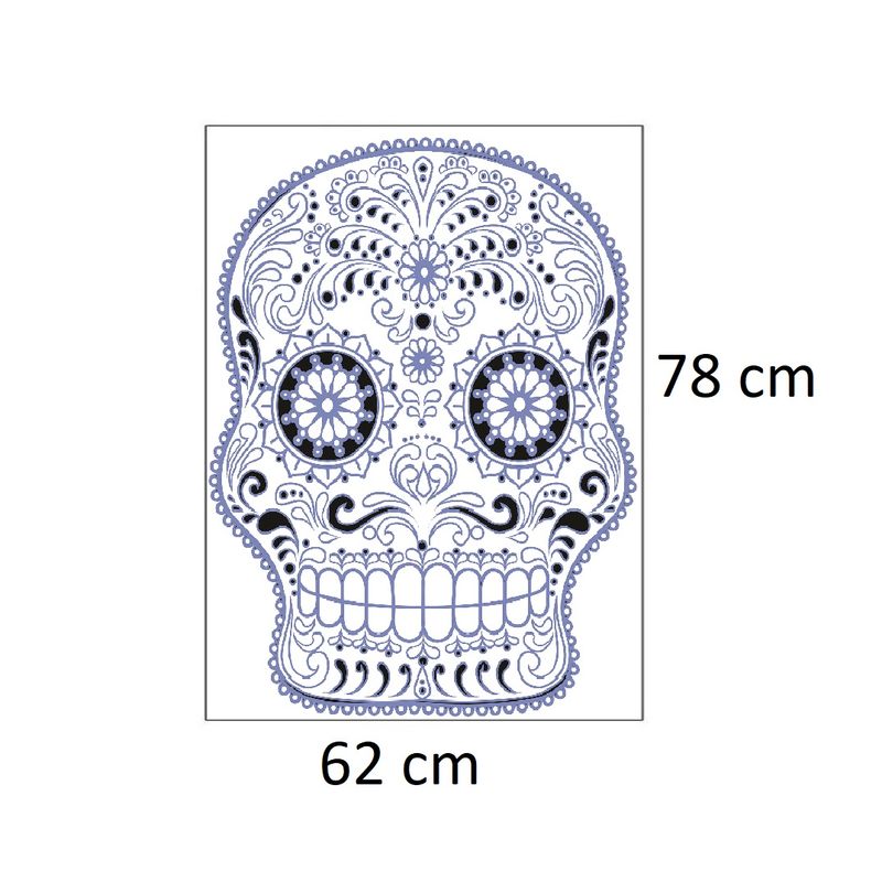 Casa si Gradina - Decoratiuni - Stickere decorative - Sticker decorativ, Skull, 78 cm, 216STK-14 - Infinity.ro