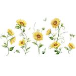 Casa si Gradina - Decoratiuni - Stickere decorative - Sticker decorativ cu Flori galbene, 120 cm, 1131STK - Infinity.ro