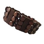 Fashion, accesorii si bijuterii - Femei - Bijuterii femei - Bratari femei - Bratara din Lemn, Maro, BR101 - Infinity.ro