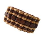 Fashion, accesorii si bijuterii - Femei - Bijuterii femei - Bratari femei - Bratara din Lemn, Multicolor, BR100 - Infinity.ro