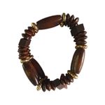 Fashion, accesorii si bijuterii - Femei - Bijuterii femei - Bratari femei - Bratara din Lemn, Maro, BR98 - Infinity.ro