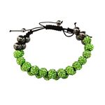 Fashion, accesorii si bijuterii - Femei - Bijuterii femei - Bratari femei - Bratara cu pietre Hematit, Charmuri si Cristale, Verde, BR76 - Infinity.ro