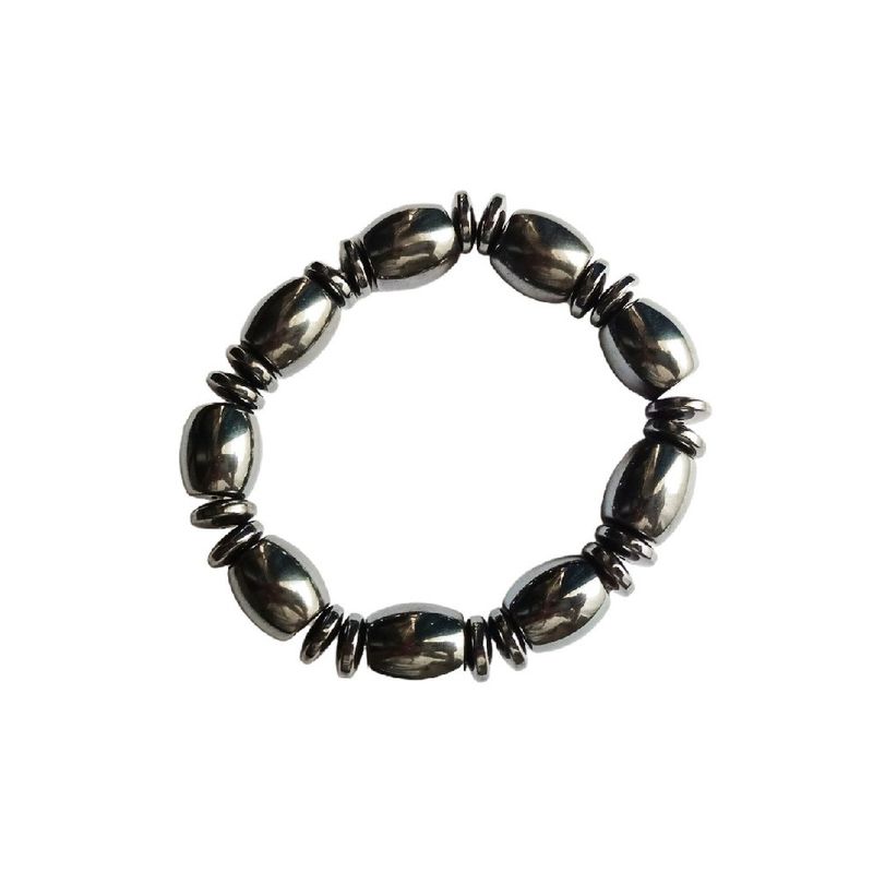 Fashion, accesorii si bijuterii - Femei - Bijuterii femei - Bratari femei - Bratara cu pietre Hematit,  Negru, BR65 - Infinity.ro