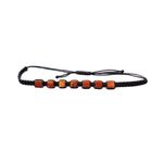 Fashion, accesorii si bijuterii - Femei - Bijuterii femei - Bratari femei - Bratara cu snur ajustabil, Brown, A4B117 - Infinity.ro