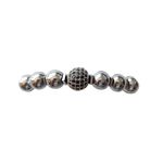 Fashion, accesorii si bijuterii - Femei - Bijuterii femei - Bratari femei - Bratara cu snur ajustabil, Silver Charm, A4B120 - Infinity.ro