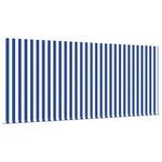 Casa si Gradina - Gradina si terasa - Umbrele si pavilioane - Pavilioane - Cortina Retractabila Dungi Albastre si Albe mare - Infinity.ro