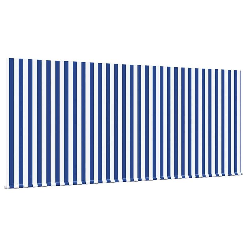 Casa si Gradina - Gradina si terasa - Umbrele si pavilioane - Pavilioane - Cortina Retractabila Dungi Albastre si Albe mare - Infinity.ro