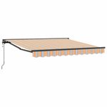 Casa si Gradina - Gradina si terasa - Umbrele si pavilioane - Pavilioane - Cortina Retractabila Manual Albastru Marin 350x250 cm - Infinity.ro