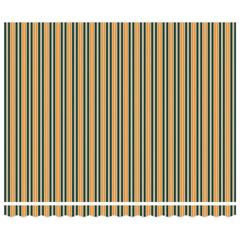 Casa si Gradina - Gradina si terasa - Umbrele si pavilioane - Pavilioane - Cortina Retractabila Manual Verde si galben 400x300 cm - Infinity.ro