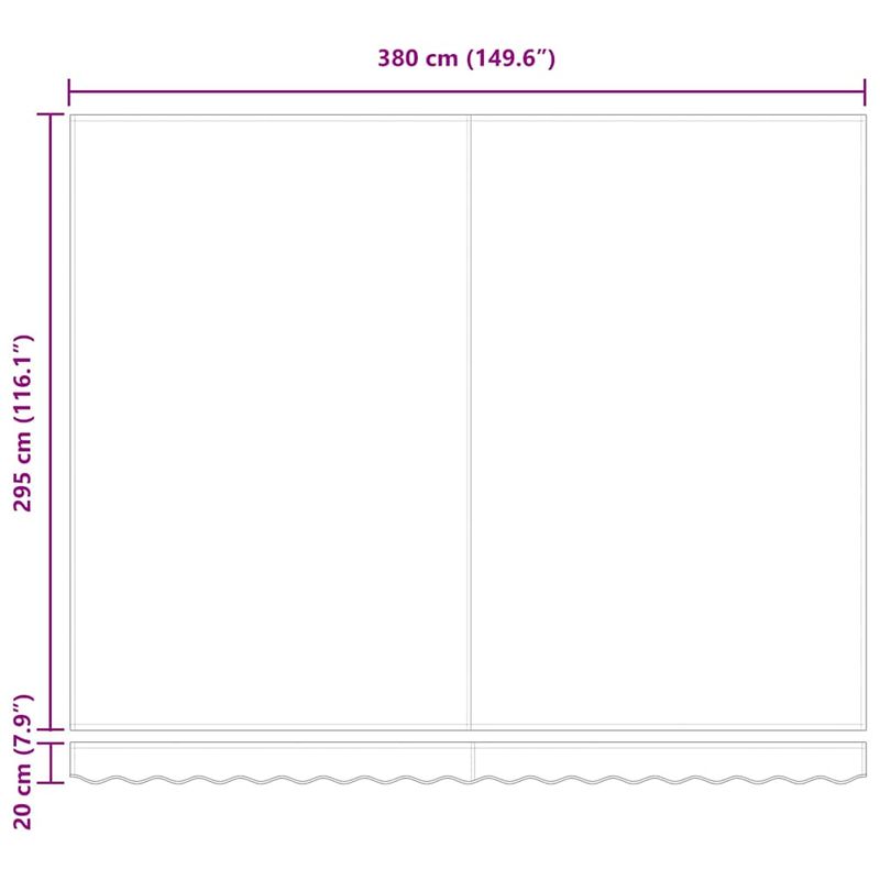 Casa si Gradina - Gradina si terasa - Umbrele si pavilioane - Pavilioane - Cortina Retractabila Manual Stripe Rosu si Alb 400x300 cm - Infinity.ro