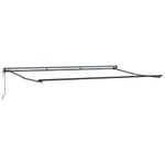 Casa si Gradina - Gradina si terasa - Umbrele si pavilioane - Pavilioane - Cortina Retractabila Manual Portocalie si maro 500x300 cm - Infinity.ro