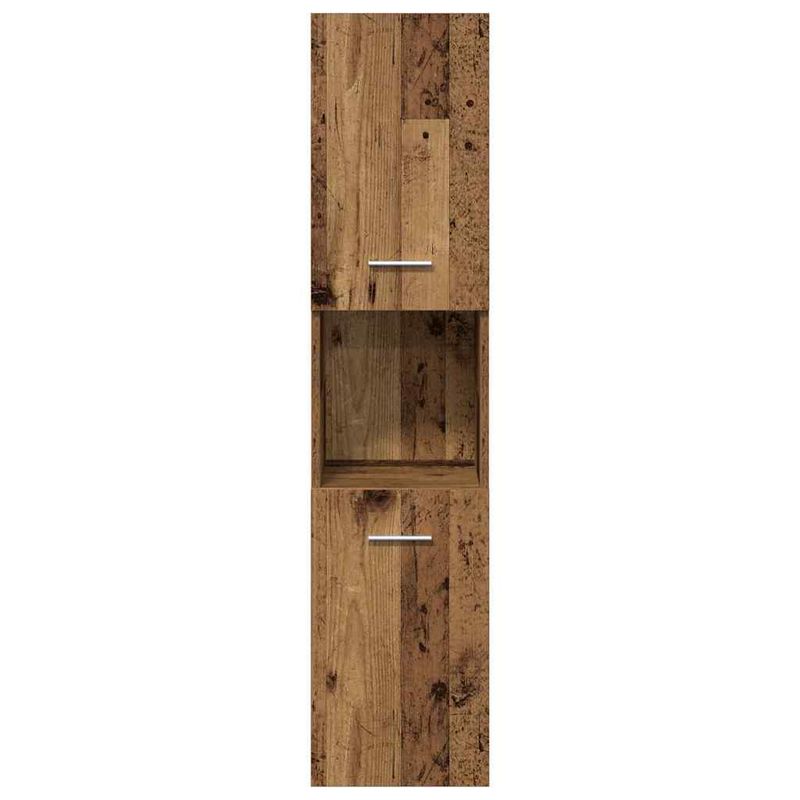 Casa si Gradina - Mobilier - Seturi de mobilier - Seturi baie - Set Mobilier Baie 4 Piese Lemn Vechi Inginerat - Infinity.ro