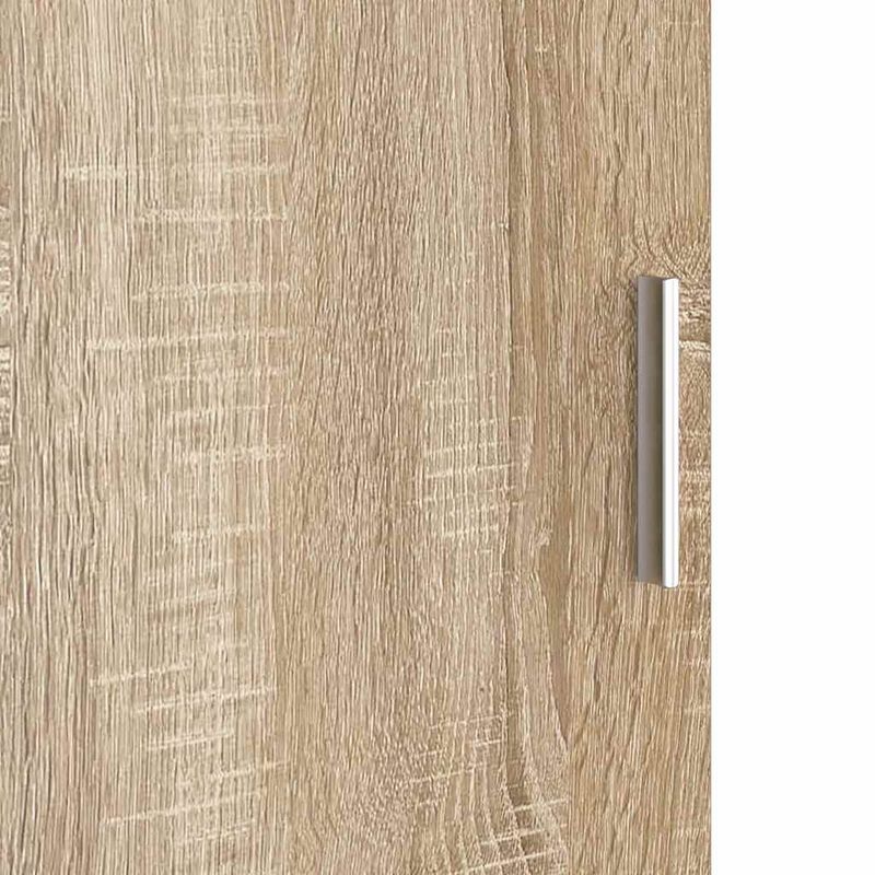 Casa si Gradina - Mobilier - Mese si birouri - Birouri - Birou cu Stocare din Stejar Sonoma Lemn Ingineresc - Infinity.ro