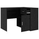 Casa si Gradina - Mobilier - Mese si birouri - Birouri - Birou de colt Stejar Negru 102x88x75 cm Lemn ingineresc - Infinity.ro