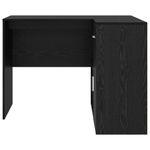 Casa si Gradina - Mobilier - Mese si birouri - Birouri - Birou de colt Stejar Negru 102x88x75 cm Lemn ingineresc - Infinity.ro