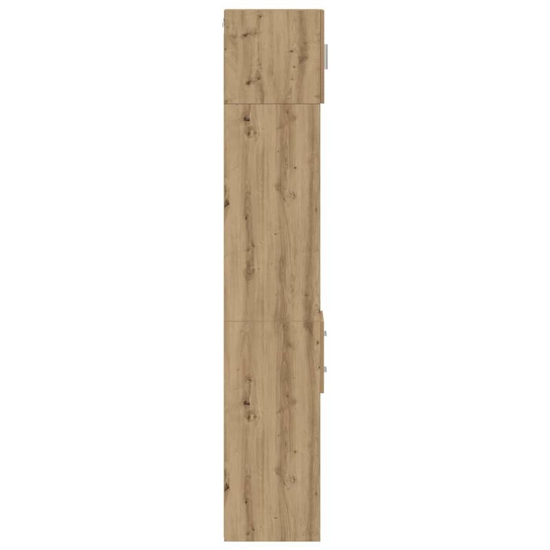 Casa si Gradina - Mobilier - Comode si corpuri - Comode - Cabinet de Stocare Subtire Stejar Artisan 30x42.5x225 cm Lemn Prelucrat - Infinity.ro