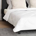 Casa si Gradina - Textile si covoare - Perne si pilote - Pilote - Pilota Altele cu perna 3 pcs Alb 200 x 200 cm Microfibra - Infinity.ro