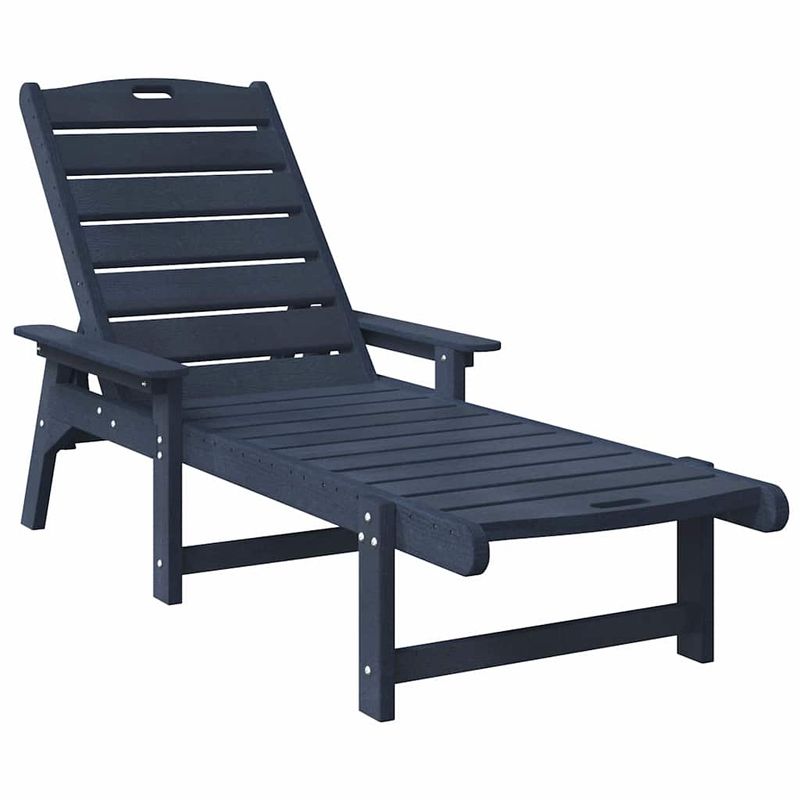 Casa si Gradina - Gradina si terasa - Mobilier exterior - Seturi mobila gradina - Set Lounge 3 Piese  Bleumarin HDPE - Infinity.ro